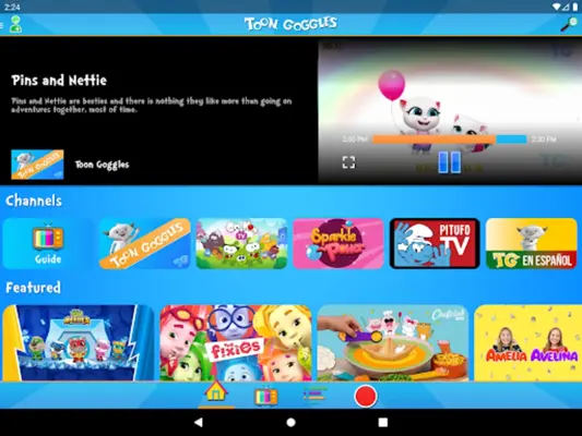 Toon Goggles Cartoons for Kids android App screenshot 4